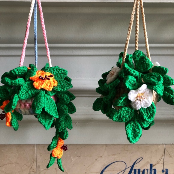 Crochet Hanging Mini Plants ( NOT made in China ❗️) - Picture 5 of 7